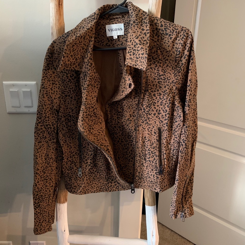 Vigoss Animal Print Jacket